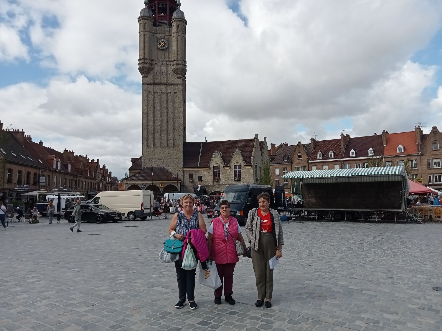 Sortie au marché de Bergues  