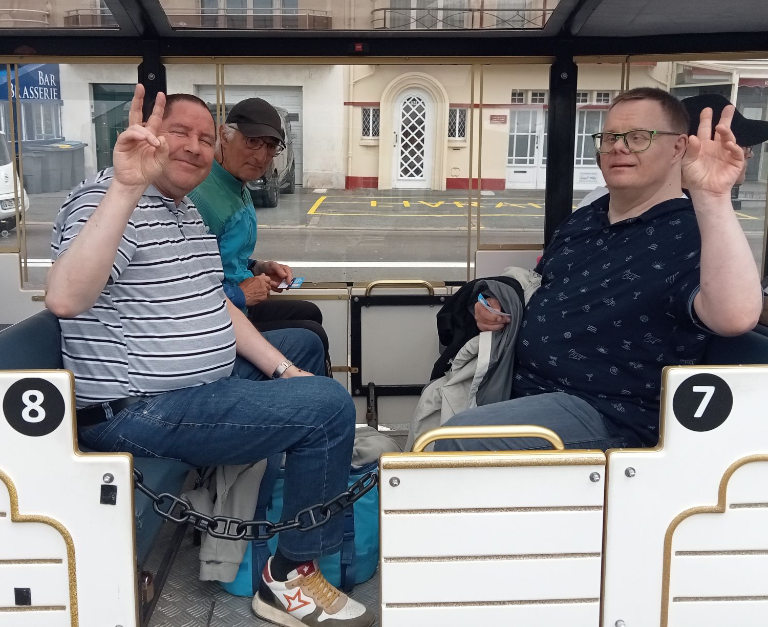 Sortie le petit train a Boulogne  