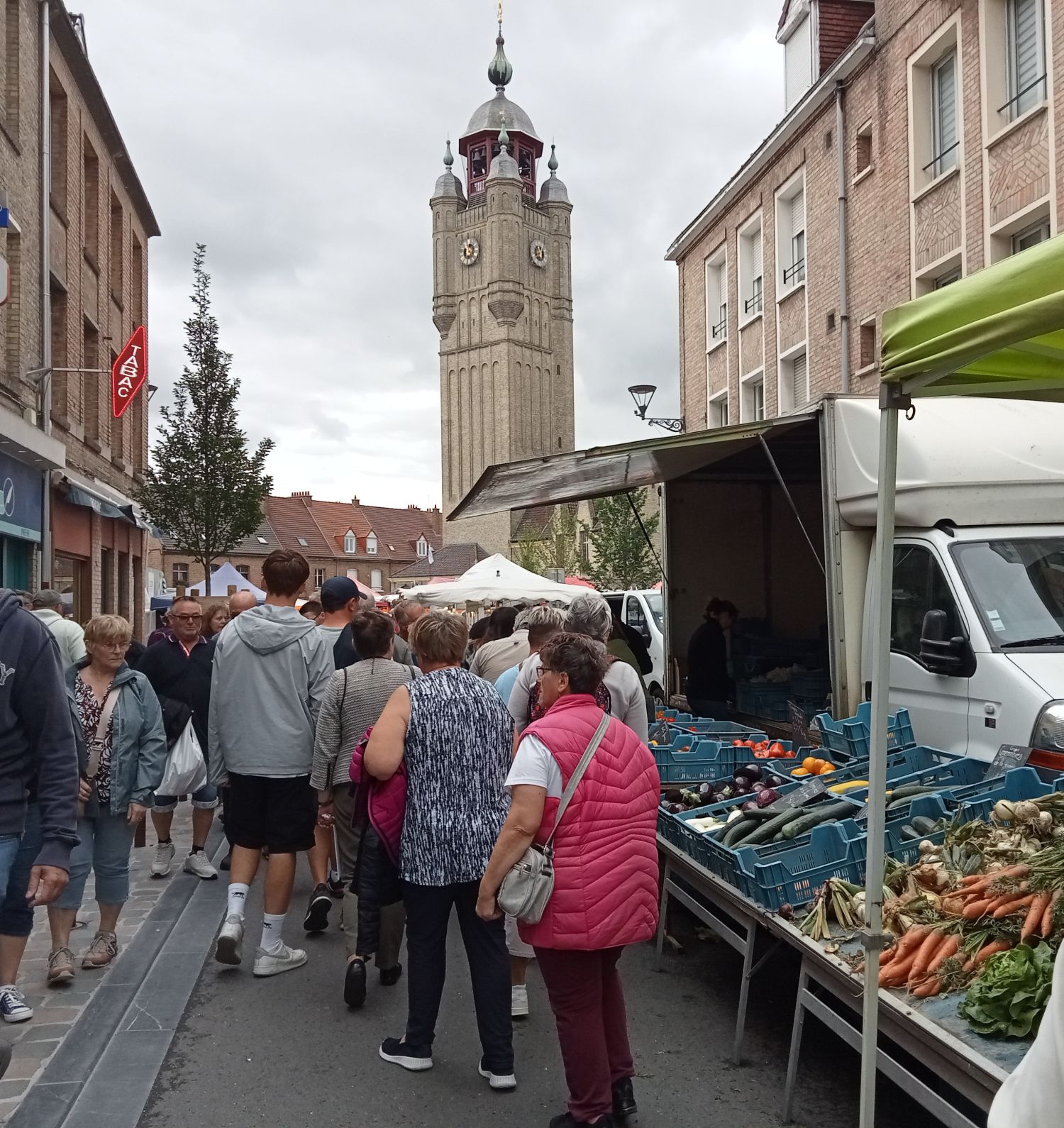 Sortie au marché de Bergues  
