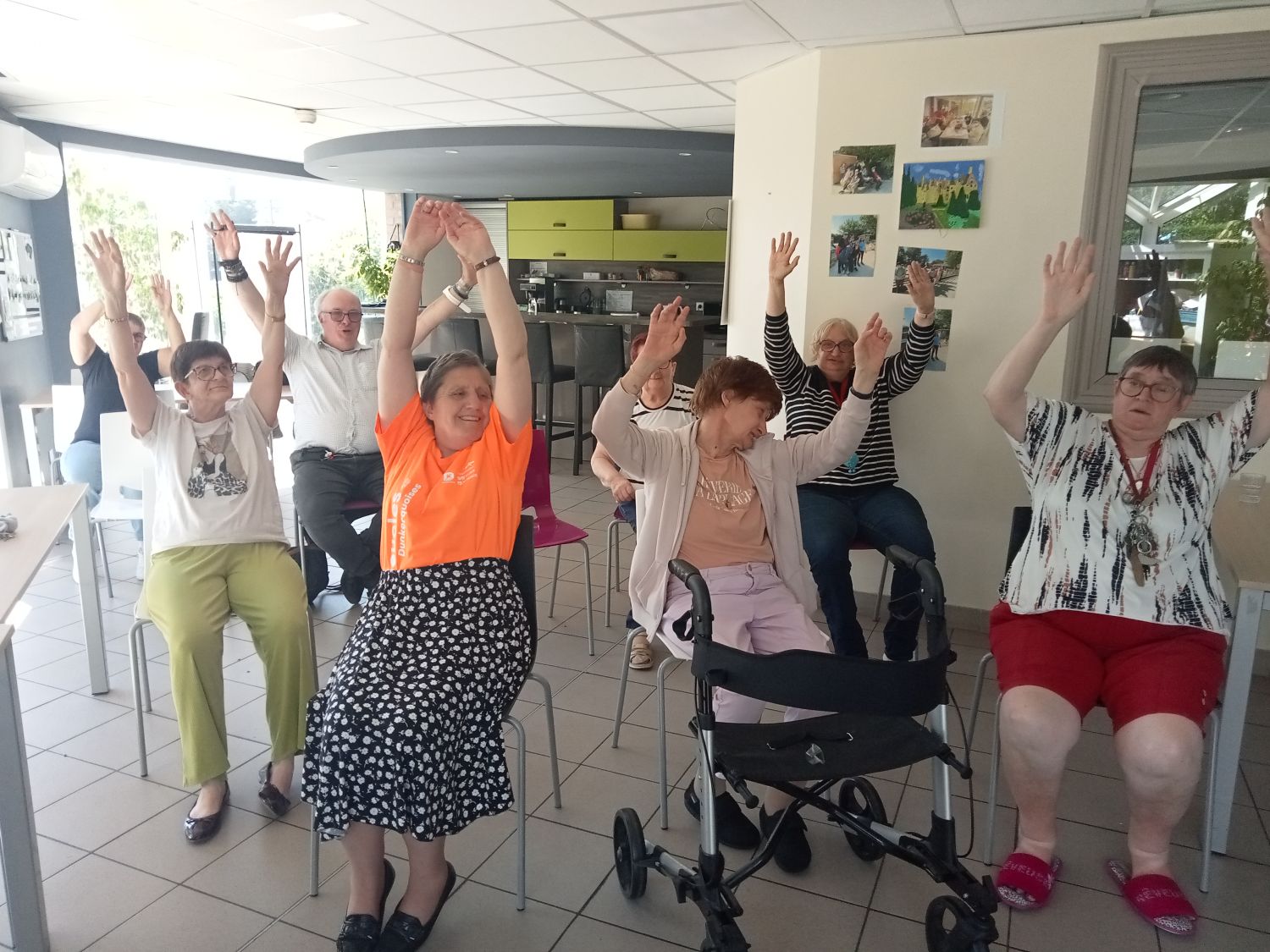 Danse assise  