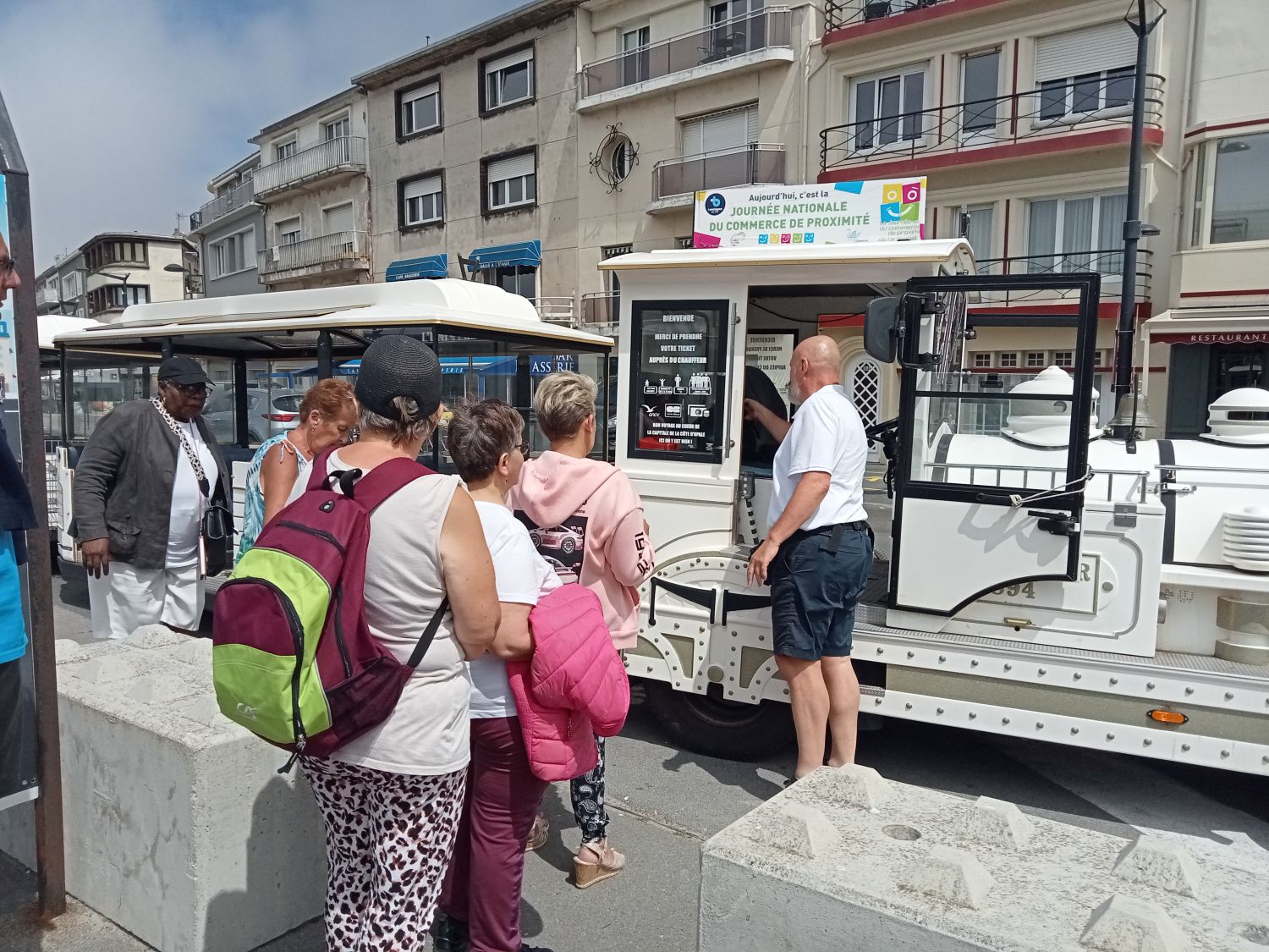 Sortie le petit train a Boulogne  
